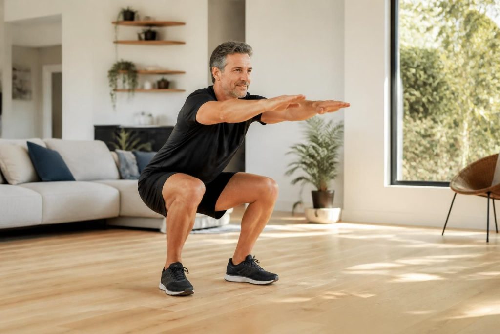 découvrez des exercices simples et efficaces pour bouger à la maison sans matériel, adaptés à tous les niveaux pour rester en forme facilement.