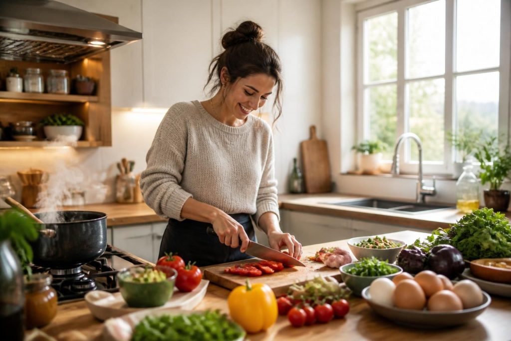 découvrez nos astuces et recettes simples pour cuisiner maison plus souvent et savourer des plats sains et délicieux au quotidien.