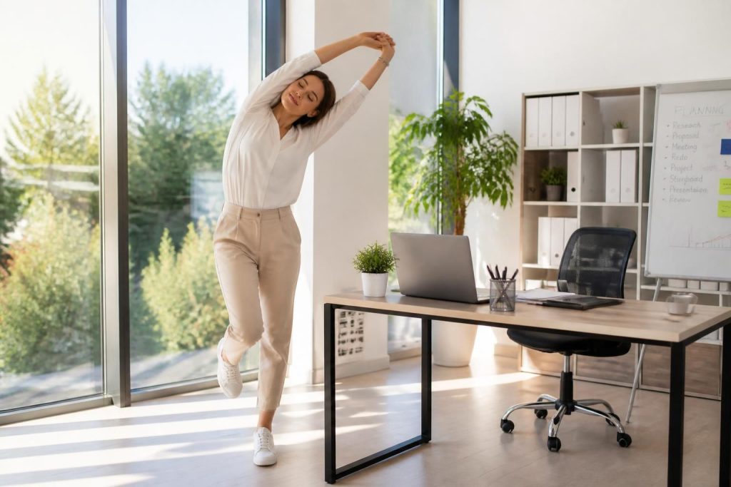 découvrez des conseils pratiques pour rester actif au bureau et améliorer votre bien-être tout au long de la journée de travail.