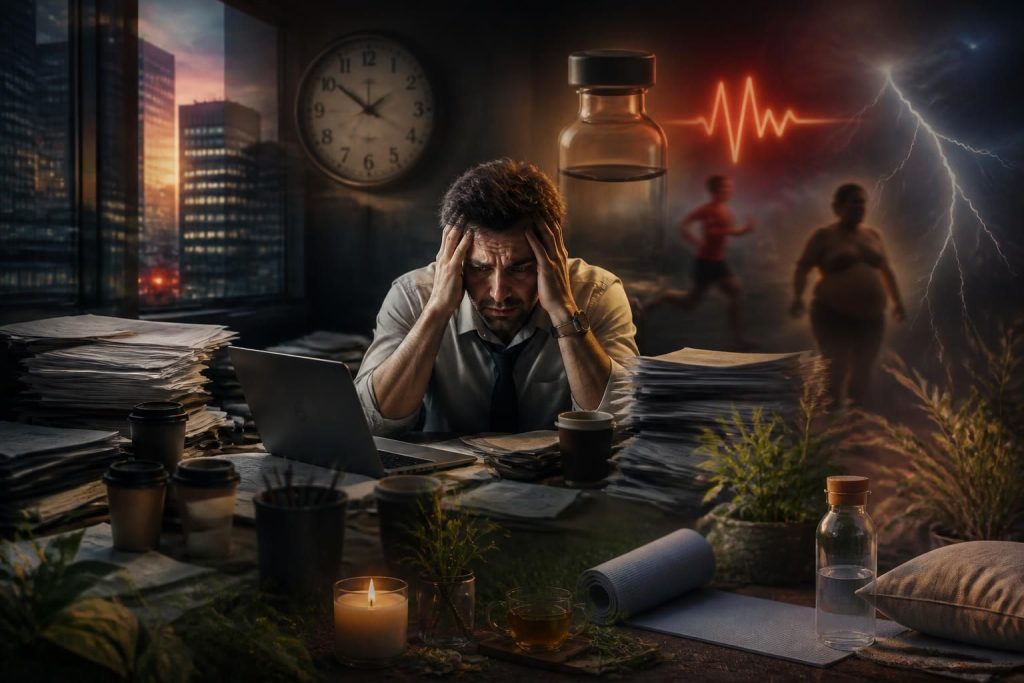découvrez les causes d'un cortisol élevé, ses effets sur votre santé et les méthodes efficaces pour le réguler naturellement.