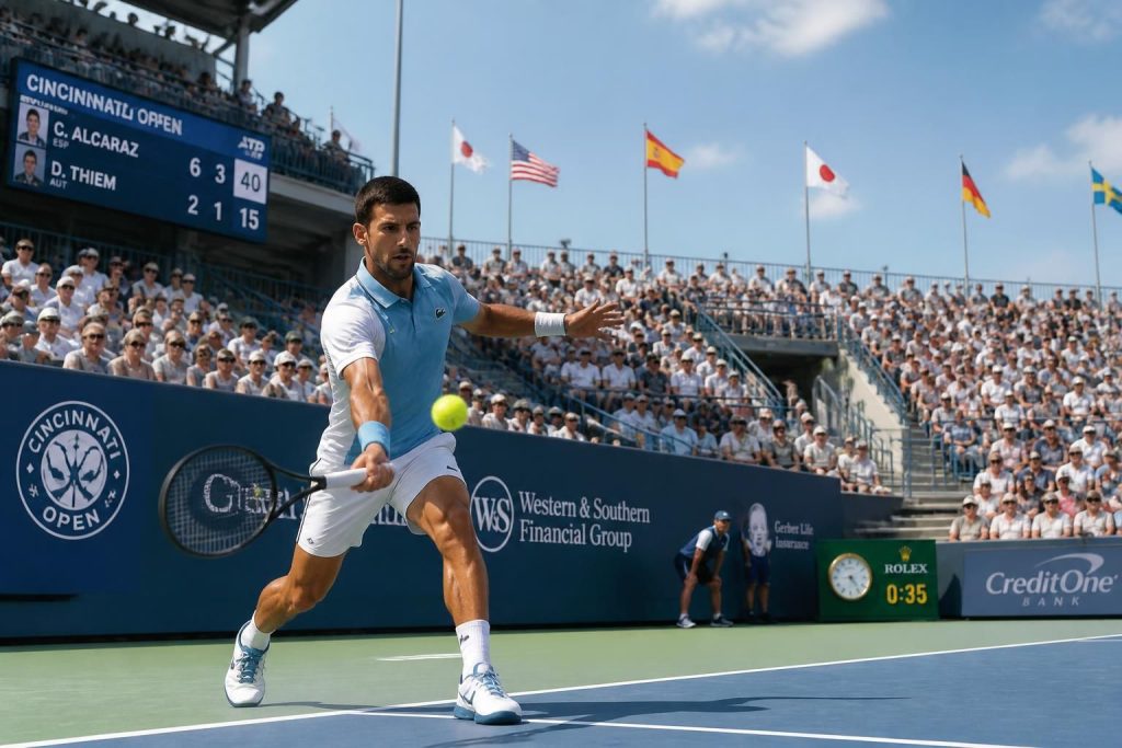 découvrez les enjeux majeurs et les favoris à suivre lors du masters de cincinnati, un tournoi de tennis incontournable réunissant les meilleurs joueurs du circuit.